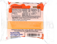 ORGANIC VALLEY: American Singles High Moisture Colby Style Cheese, 8 oz