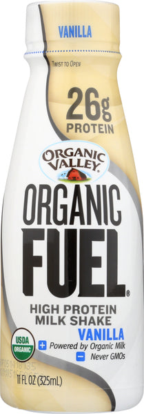 ORGANIC VALLEY: Milk Shake High Protein Vanilla, 11 oz