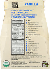 ORGANIC VALLEY: Milk Shake High Protein Vanilla 4 Pack, 44 oz