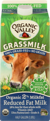 ORGANIC VALLEY: Grassmilk Organic 2% Milkfat, 64 oz