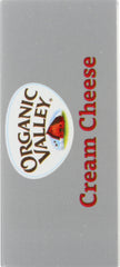 ORGANIC VALLEY: Organic Pasteurized Cream Cheese Bar, 8 oz