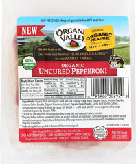 ORGANIC VALLEY: Uncured Pepperoni Slices, 5 oz