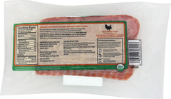 ORGANIC PRAIRIE: Organic Hardwood Smoked Uncured Turkey Bacon, 8 oz