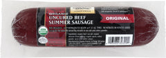 ORGANIC PRAIRIE: Organic Uncured Summer Sausage, 12 oz