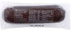 ORGANIC PRAIRIE: Uncured Beef Summer Roasted Garlic Sausage, 12 oz