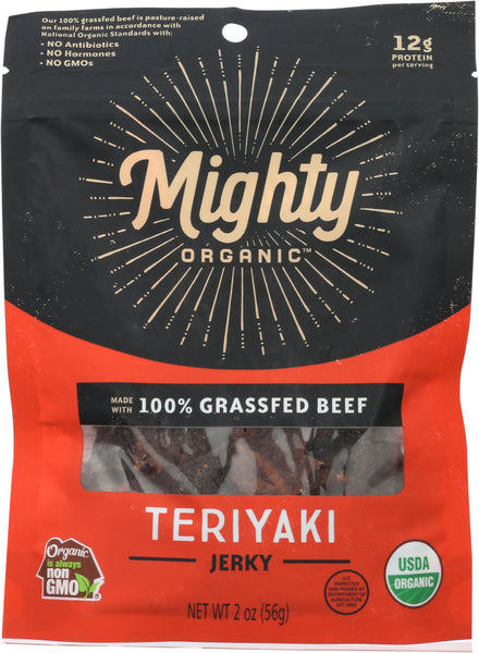 ORGANIC PRAIRIE: Jerky Beef Teriyaki, 2 oz
