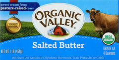 ORGANIC VALLEY: Salted Butter, 16 oz