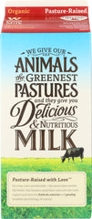 ORGANIC VALLEY: Organic Whole Milk, 64 oz