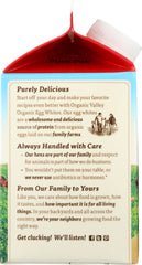 ORGANIC VALLEY: Organic Pasteurized Liquid Egg Whites, 16 oz