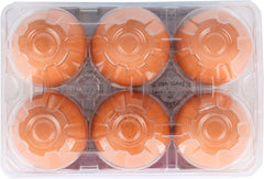 ORGANIC VALLEY: Jumbo Brown Eggs, 15 oz