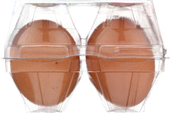 ORGANIC VALLEY: Omega 3 Large Brown Eggs, 0.5 dz