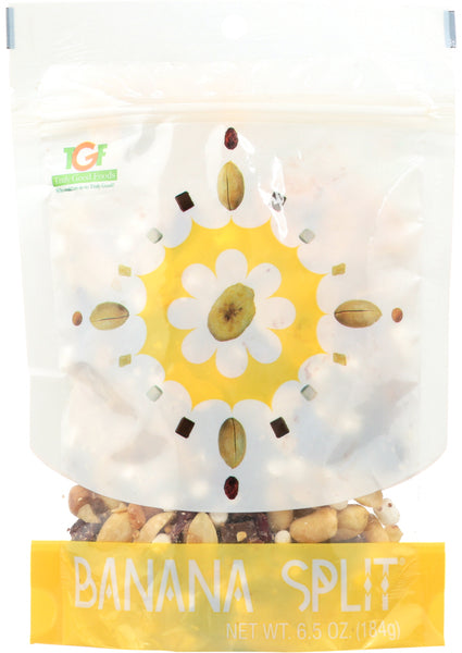 TRULY GOOD FOODS: Banana Split Snack Mix Sur Bag, 6.5 oz