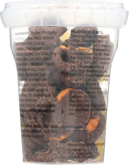 GRABEEZ SNACK CUPS: Mini Chocolate Pretzels Snack Cup, 3.25 oz