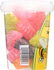 GRABEEZ SNACK CUPS: Sour Fruit Slices Snack Cup, 7 oz