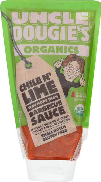 UNCLE DOUGIE: Chile N Lime Bbq Sauce, 13.5 oz