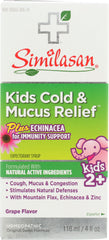 SIMILASAN: Kids Cold & Mucus Relief, 4 fo