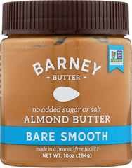 BARNEY BUTTER: Bare Almond Butter Smooth, 10 oz