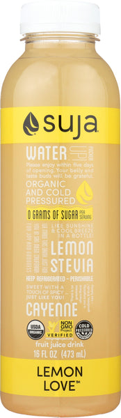 SUJA: Classic Lemon Love Beverage, 16 oz