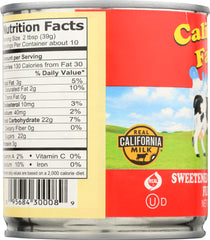 CALIFORNIA FARMS: Sweetened Condensed Milk Red Can, 14 oz