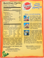 PANNI: Mix Dumpling Potato Bavarian, 6.88 oz