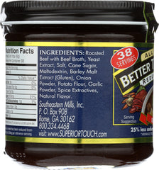 BETTER THAN BOUILLON: All Natural Reduce Sodium Beef Base, 8 Oz