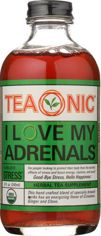 TEAONIC: Tea Herbal Love Adrenals, 8 oz