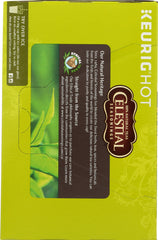 CELESTIAL SEASONINGS: Tea Kcup Green Tea with White Tea, 12 pc