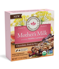 TRADITIONAL MEDICINALS: Bars Mother's Milk Organic, 7.2 oz