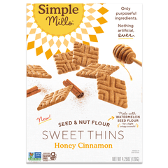 SIMPLE MILLS: Sweet Thins Honey Cinnamn, 4.25 oz