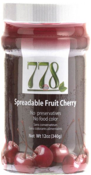 778 PRESERVES: Cherry Preserves, 12 oz