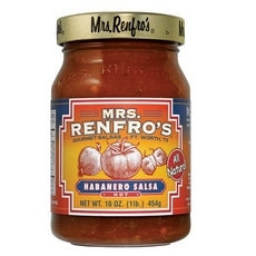 MRS RENFRO'S: Gourmet Habanero Salsa Hot, 16 oz
