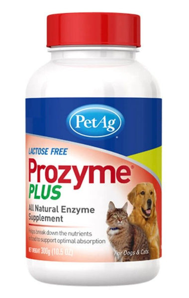Pet Ag Prozyme Plus Powder All Natural Enzyme Supplement for Dogs and Cats