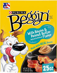 Purina Beggin' Strips Bacon and Peanut Butter Flavor