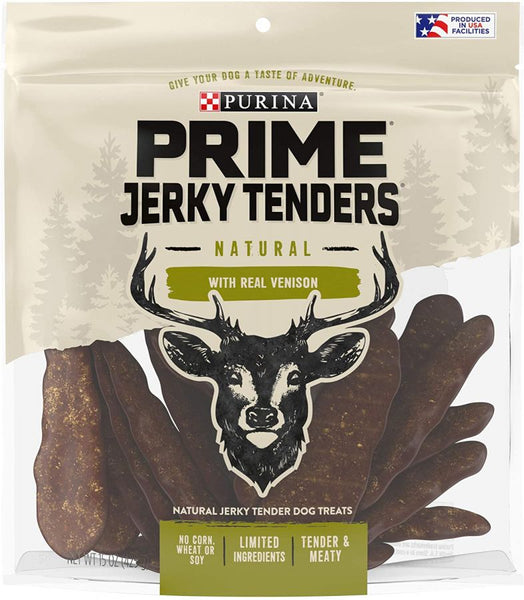 Purina Prime Jerky Tenders with Real Venison