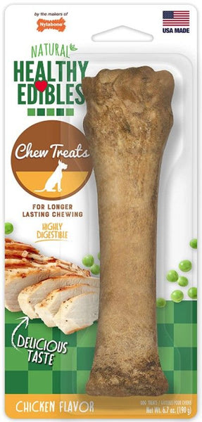 Nylabone Healthy Edibles Chews Chicken Flavor Souper