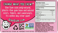 GLEE GUM: All Natural Bubble Gum, 16pcs