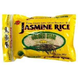 Star Gold Rice GOLDEN STAR: Jasmine Rice Premium Grade, 2 lb – PetGeneralStore