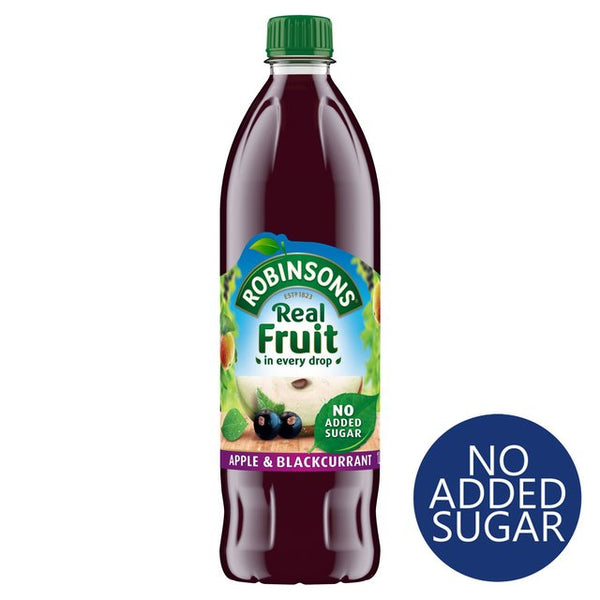 ROBINSONS: Apple & Blackcurrant Juice, 1 lt