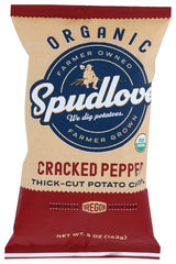 SPUDLOVE: Chips Potato Sea Slt & Bp, 5 oz