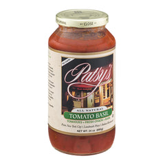 PATSYS: Sauce Tomato Basil, 24 oz