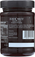 FAVORIT: Preserve Forest Berry, 12.3 oz