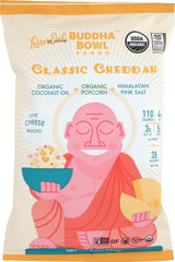 LESSER EVIL: Buddha Bowl Classic Cheddah Popcorn, 5 oz