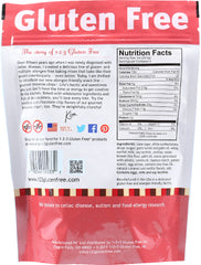 123 GLUTEN FREE: Gourmet Brownie Chips Caramel, 4 oz