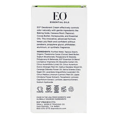 EO: Deodorant Cream Citrus Sage,1.8 oz