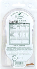 MY GOURMET TUNA: Celery and Relish with Crackers Snack Pack, 3.50 oz