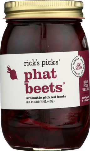 RICK'S PICKS: Phat Beets Aromatic Pickled Beets, 15 oz