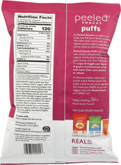 PEELED SNACKS: Organic Aged Parmesan Puffs, 4 oz