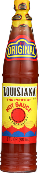 LOUISIANA BRAND: Hot Sauce, 3 oz