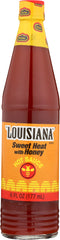 LOUISIANA BRAND: Hot Sauce Sweet Heat with Honey, 6 oz