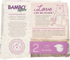 BAMBO NATURE: Diaper Baby Size 2, 30 pk